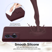 For Motorola Moto G24 Power Shockproof Silicone Magsafe Phone Case(Plum Color)