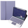 For OPPO Pad 3 / Pad 2 Candy Color Bluetooth Keyboard Leather Case,Square Keys with Touchpad(Lavender Grey) - Others Keyboard by PMC TechLife | Online Shopping South Africa | PMC TechLife | Buy Now Pay Later Mobicred
