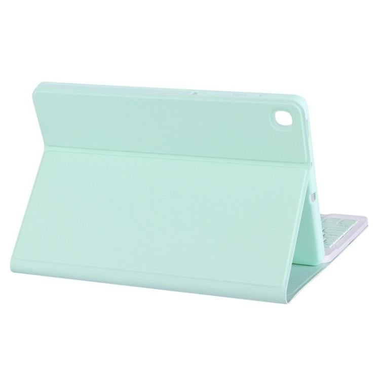 For OPPO Pad 3 / Pad 2 Candy Color Bluetooth Keyboard Leather Case, Round Key with Touchpad(Black)