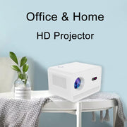 M10 1280 x 720P 200ANSI Amlogic H713 CPU Android 11.0 Smart Projector, EU Plug(White)