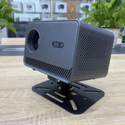 M10 Plus 1280 x 720P 200ANSI Amlogic H713 CPU Android 11 Smart Projector with Bracket, EU Plug(Metal Grey)