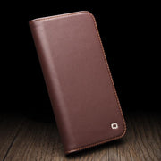 For iPhone 16e QIALINO Classic Gen2 Genuine Leather Phone Case(Black)