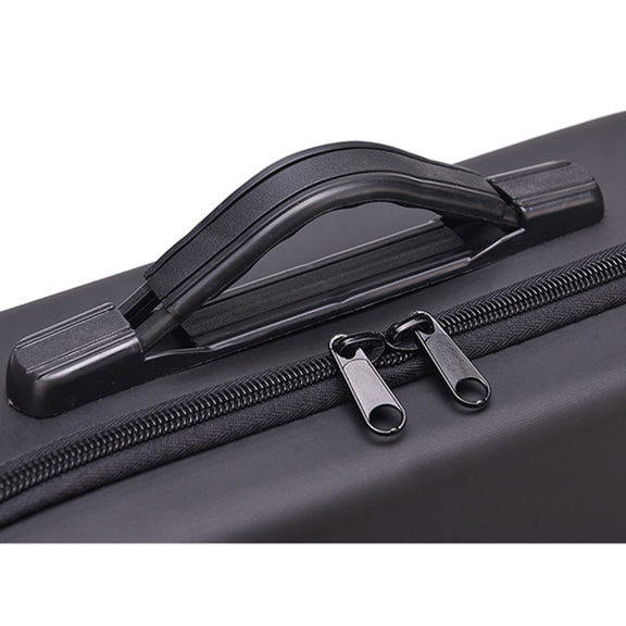 For DJI Mavic Air 2 Portable PU Shoulder Storage Bag Protective Box(Black Red)