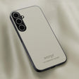 For Samsung Galaxy S25 5G HUIYI Leather Magnetic Phone Case(White) - Galaxy S25 5G Cases by PMC Jewellery | Online Shopping South Africa | PMC Jewellery | Buy Now Pay Later Mobicred