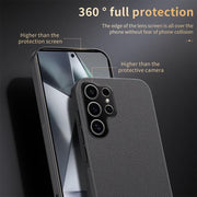 For Samsung Galaxy S25 Ultra 5G HUIYI Leather Magnetic Phone Case(Blue)