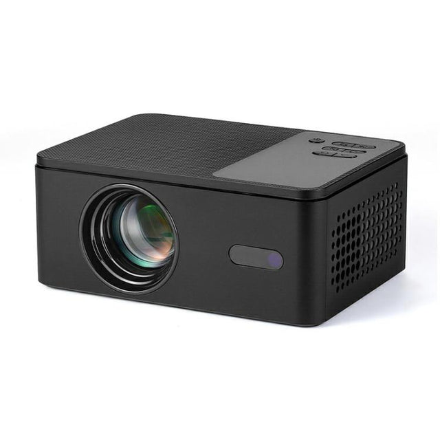 AUN A32 1280x720P 200ANSI D3100 CPU WIFI Display Smart Projector, US Plug(Black)
