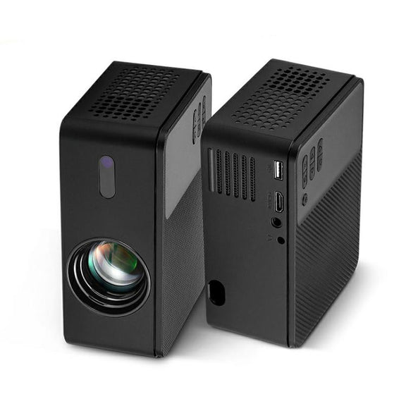 AUN A32 1280x720P 200ANSI D3100 CPU WIFI Display Smart Projector, AU Plug(Black)