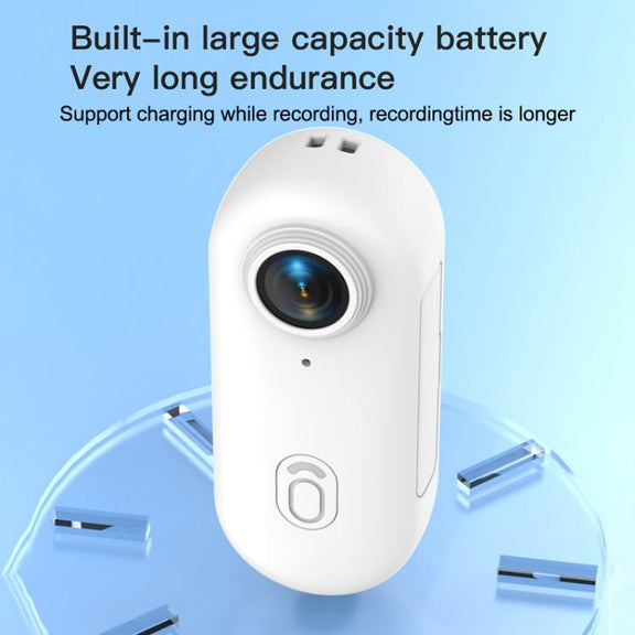 H88 1080P Thumb Sports Camera Mini WiFi Camera, Specification:Simple Version(Black)