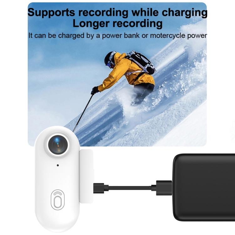 H88 1080P Thumb Sports Camera Mini WiFi Camera, Specification:Simple Version(Black)