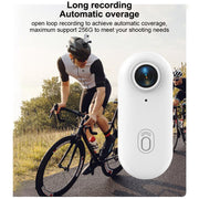 H88 1080P Thumb Sports Camera Mini WiFi Camera, Specification:Simple Version(Black)