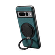 For Google Pixel 7 Pro Denior A14 Skin Feel Rotating Holder MagSafe Phone Case(Blue) - free shipping - PMC TechLife - Order now!