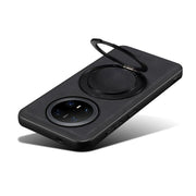 For Huawei Mate 70 Pro / 70 Pro+ Denior A14 Skin Feel Rotating Holder MagSafe Phone Case(Black)