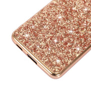 For Samsung Galaxy S25+ 5G Glitter Powder Shockproof TPU Phone Case(Red)