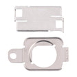 For iPhone 15 1 Pair Flashlight / Mic Iron Sheet Cover (On The Back Cover) - Others by PMc TechLife | Online Shopping South Africa | PMc TechLife | Buy Now Pay Later Mobicred