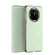 For Huawei Mate X6 Plain Leather Embossed MagSafe Magnetic Phone Leather Case(Green) - Huawei Cases by PMC TechLife | Online Shopping South Africa | PMC TechLife | Buy Now Pay Later Mobicred