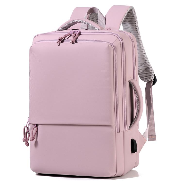 P960 Large Capacity Water Resistant Fashionable Backpack(Pink)