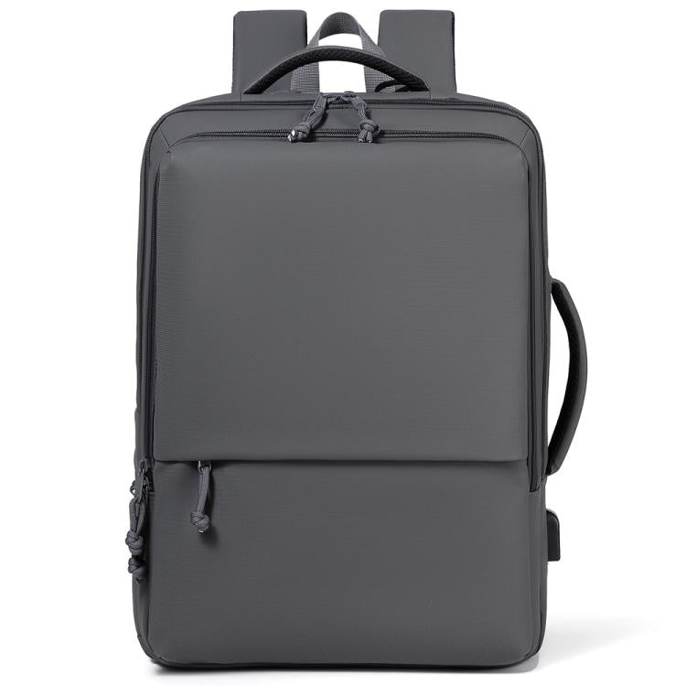 P960 Large Capacity Water Resistant Fashionable Backpack(Dark Grey)
