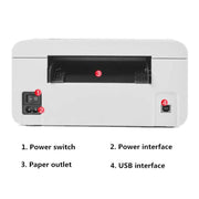 HPRT N41 Computer Version Express Electronic Waybill Printer, Plug:EU Plug(White)