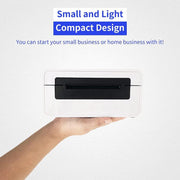 HPRT N41 Computer Version Express Electronic Waybill Printer, Plug:EU Plug(White)
