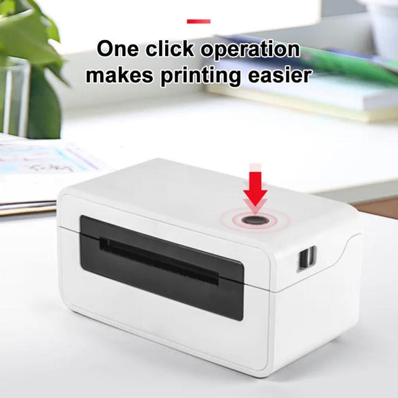 HPRT N41 Bluetooth Version Express Electronic Waybill Printer, Plug:EU Plug(White)