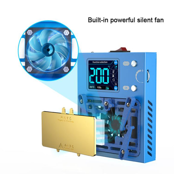 Aixun iHeater Pro Special Heating Planting Tin Module for iPhone X-16 Pro Max, Plug:EU Plug