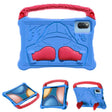 For Honor Tablet V7 11 inch Boxing Series Kickstand EVA Shockproof Tablet Case with Shoulder Strap(Blue Red) - Honor by PMC TechLife | Online Shopping South Africa | PMC TechLife | Buy Now Pay Later Mobicred