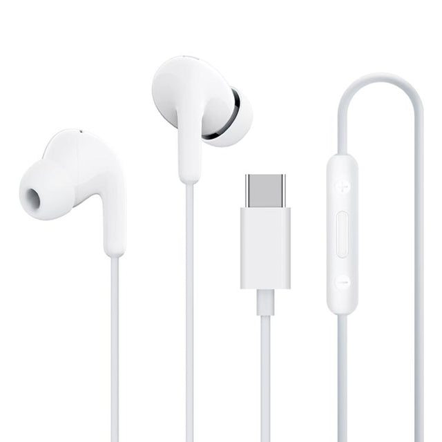 Xiaomi Mijia Type-C Interface In-Ear Wired Earphone, Length:1.25m(White)