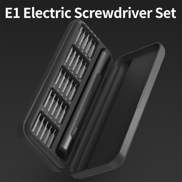 Original Xiaomi Youpin DUKA E1 Electric Screwdriver Set(Black)