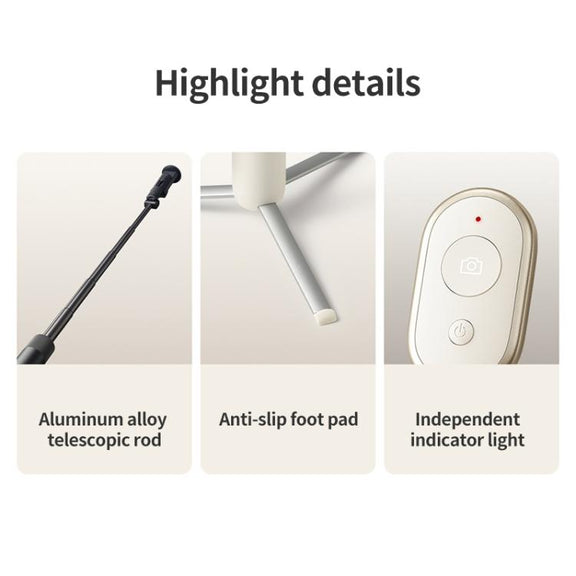 Xiaomi Stand Selfie Stick Mini Version(White)