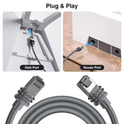 Onten SL301 Starlink Gen3 CAT6 1000Mbps Ethernet Connection Cable, Length:2m(Dark Grey)