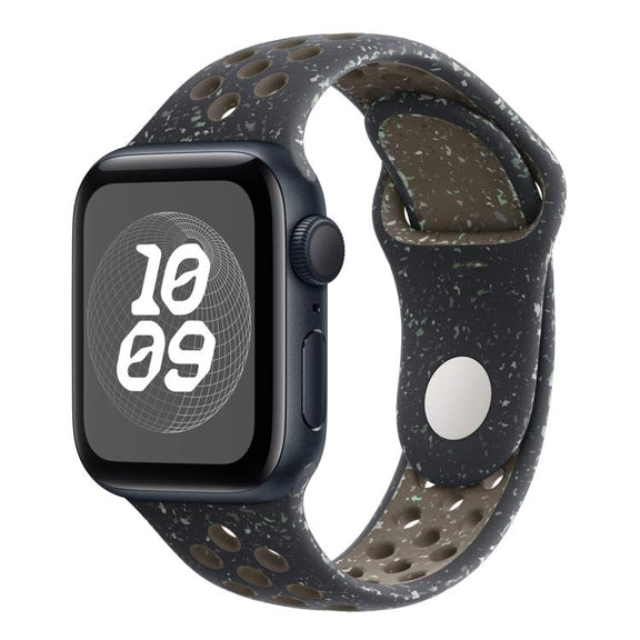 For Apple Watch 46mm / 49mm / 45mm / 44mm Coloful Silicone Watch Band(Midnight Black Brown)