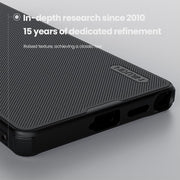 For Samsung Galaxy S25 Ultra 5G NILLKIN Frosted Shield Pro PC + TPU Phone Case(Black)
