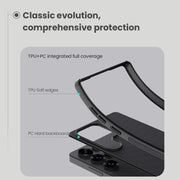 For Samsung Galaxy S25 Ultra 5G NILLKIN Frosted Shield Pro PC + TPU Phone Case(Black)