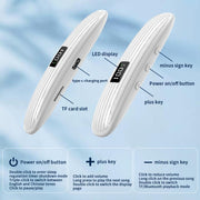 QY10-B Bone Conduction Bluetooth 5.3  Sleep Speaker(White)