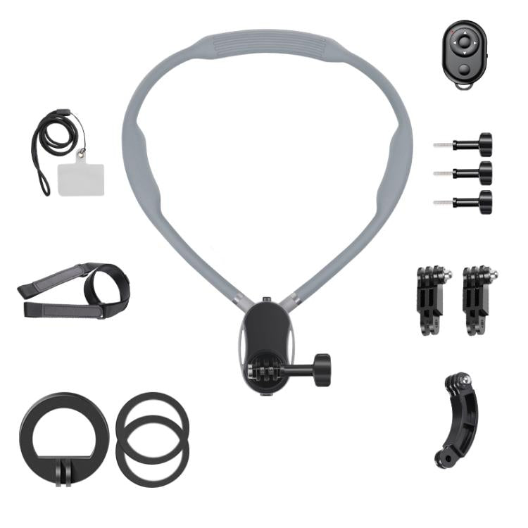 Magnetic Neck Mount Anti-shake Bracket, Type:12 in 1 Remote
