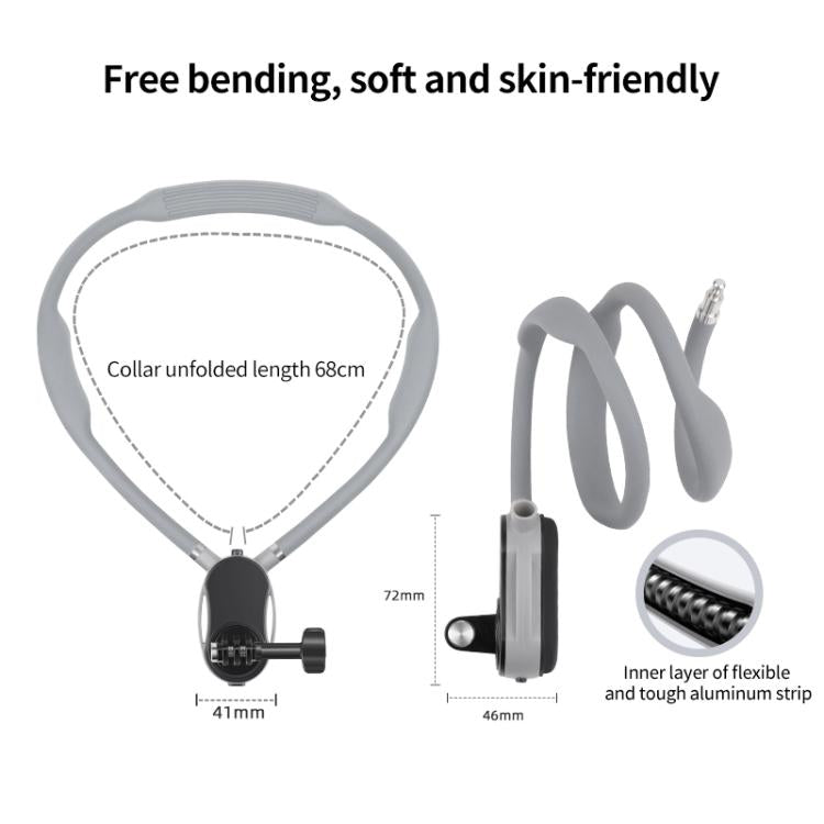 Magnetic Neck Mount Anti-shake Bracket, Type:12 in 1 Remote