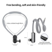 Magnetic Neck Mount Anti-shake Bracket, Type:2 in 1