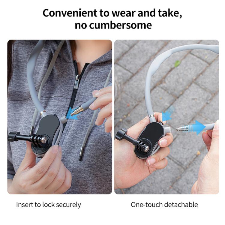 Magnetic Neck Mount Anti-shake Bracket, Type:12 in 1 Remote
