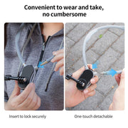 Magnetic Neck Mount Anti-shake Bracket, Type:10 in 1 Phone Clamp