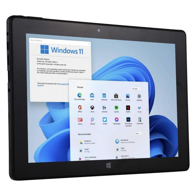 HONGSAMDE 10.1 inch 2 in 1 Tablet PC, 12GB+128GB, Windows 11, Intel Celeron J4105 Quad Core No Keyboard(UK Plug)
