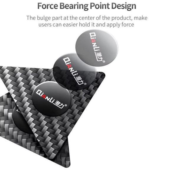 Qianli High Toughness Multifunctional Carbon Fiber Prying Tool Hexagram Shaped