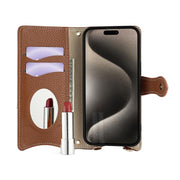 For Honor 200 Crossbody Chain Fishtail Litchi Leather Phone Case(Brown)