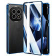 For OnePlus 13 Magnetic HD Tempered Glass Phone Case(Blue) - OnePlus Cases by PMC TechLife | Online Shopping South Africa | PMC TechLife | Buy Now Pay Later Mobicred