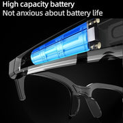 E60 ENC Noise Reduction Smart Audio Bluetooth Glasses(Black)