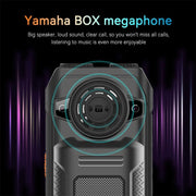 UNIWA M6000 Big Speaker Keypad Phone, 2.4 inch, Dual Flashlights, 21 Keys, SOS, FM, 4 SIM, GSM, Plug:US Plug(Green)