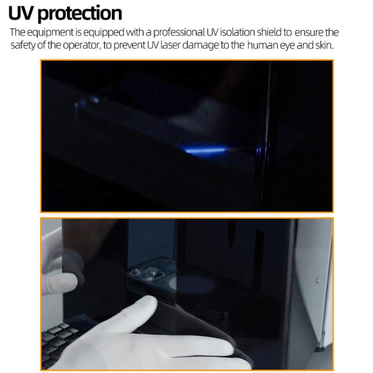 TBK 958Z 5W Purple Light LCD Screen Frame Removal Laser Machine, Plug:US Plug