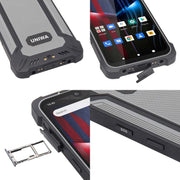 UNIWA P551 Handheld PDA Rugged Phone, 4GB+64GB, 5.5 inch Android 11 Mediatek MT6765 Helio P35 Octa Core, Network: 4G, Plug:EU Plug(Orange)