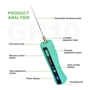 Mijing GR-10 Multifunctional Speed Adjustable OCA Electric Screen Glue Remover