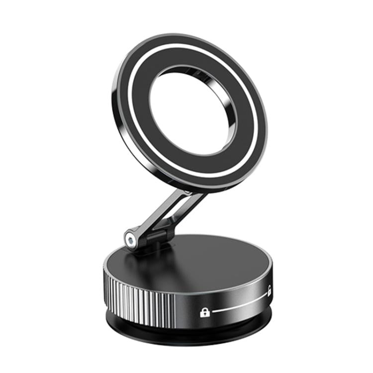 Q89 Foldable Vacuum MagSafe Magnetic Suction Cup Phone Holder(Silver)