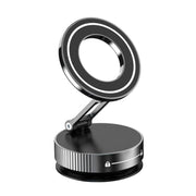 Q89 Foldable Vacuum MagSafe Magnetic Suction Cup Phone Holder(Silver)